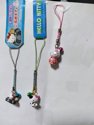 Hello Kitty 3Piece Local Specialty Straps Set: Hot Spring, Year of the Ox