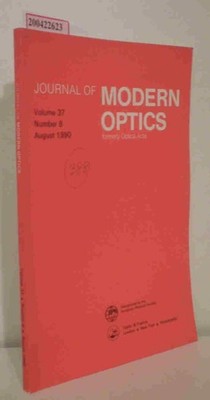Journal of Modern Optics Vl. 37, No. 8, August 1990