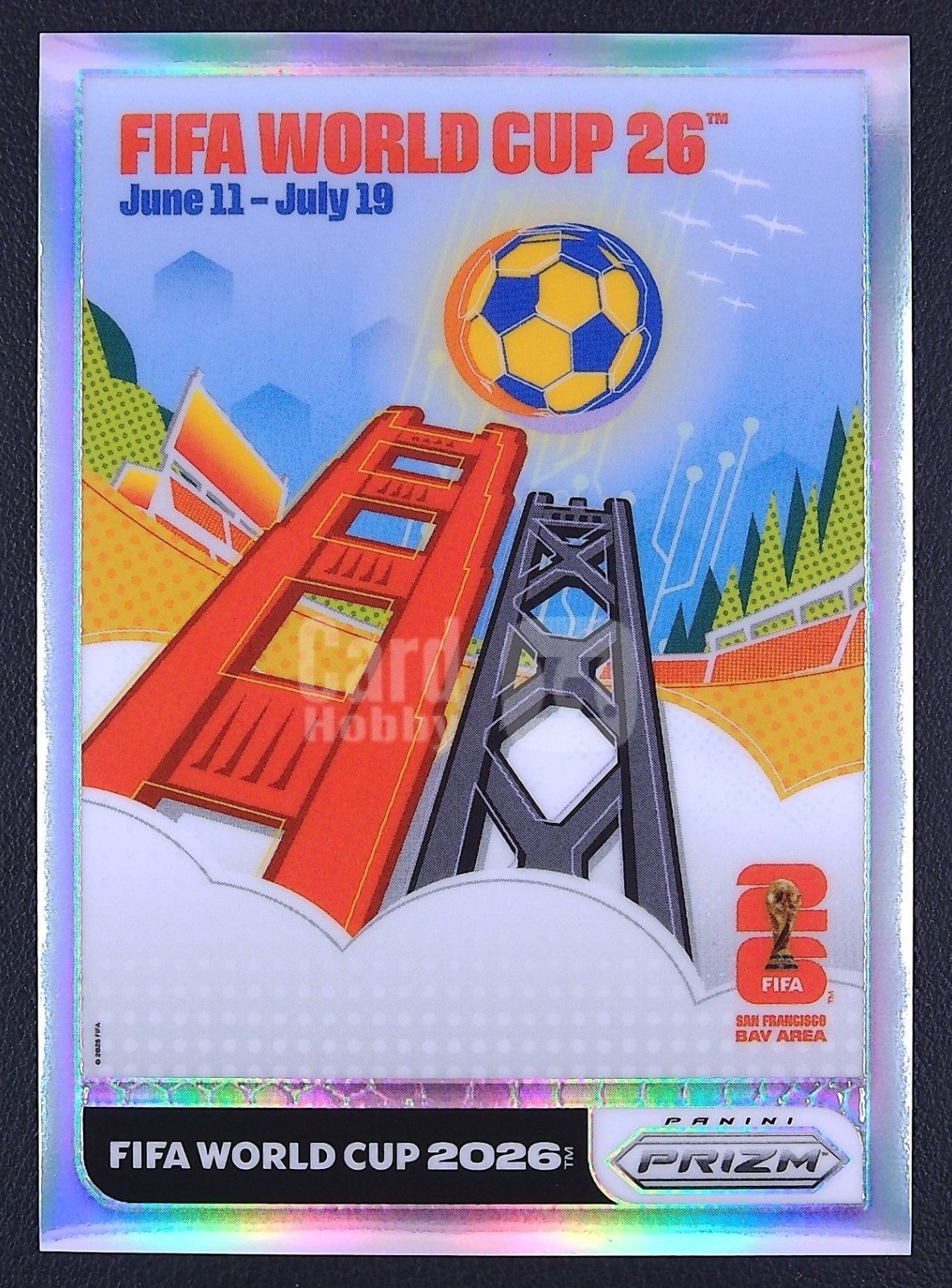 2026 Panini Prizm FIFA World Cup Host City Posters San Francisco Bay Area #15