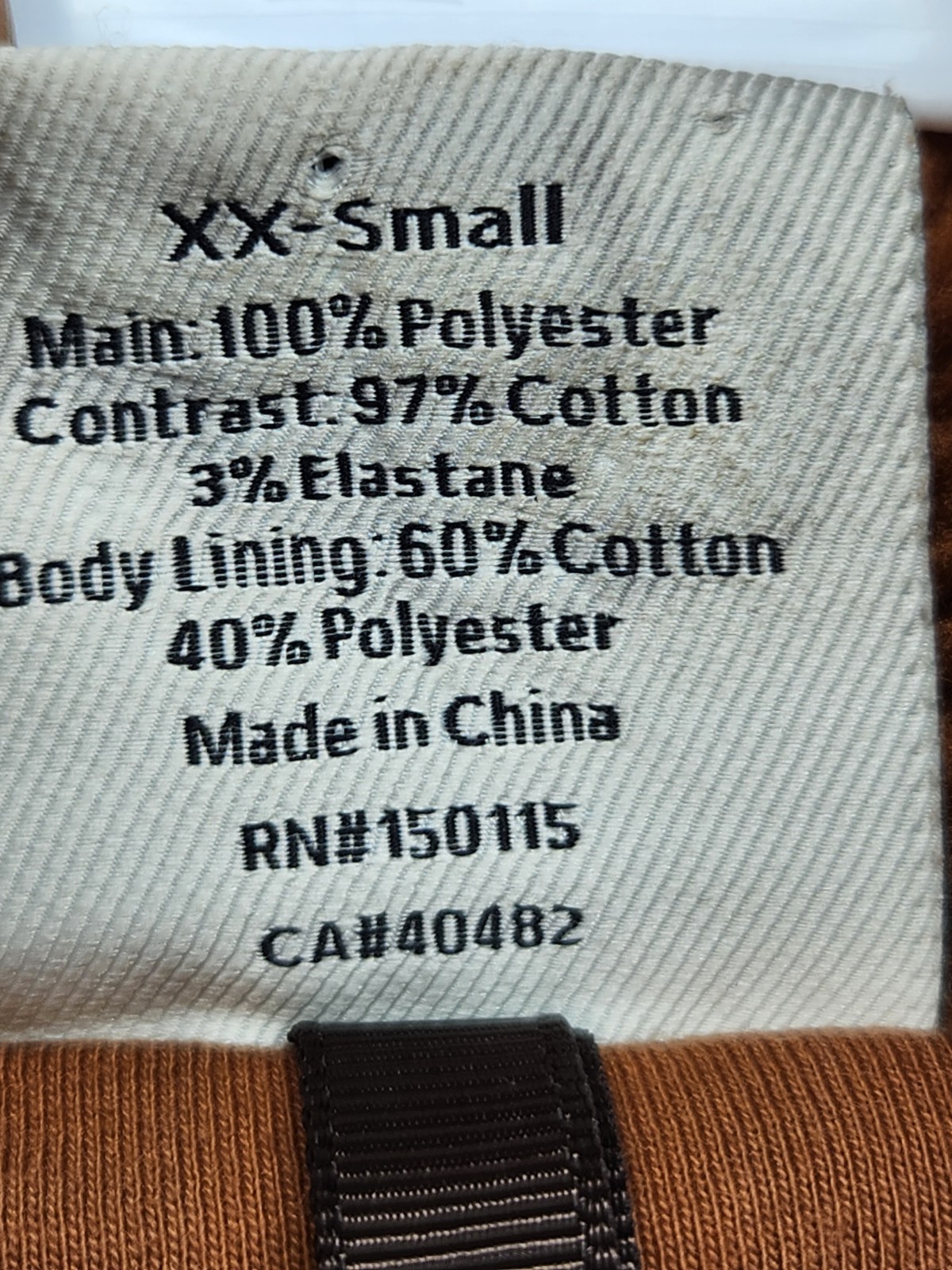 Varley Womens Sherpa Teddy Fleece Jones Coat Caramel Cafe Brown Size XX-Small image 3