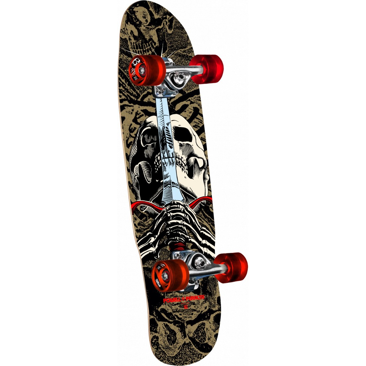 POWELL パウエル SKULL & SWORD 8.0” Powell Peralta Skull & Sword Birch Complete Skateboard Green