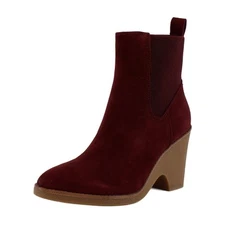 Aerosoles Mylo Womens Boots Burgundy Suede