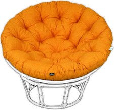 Sitzkissen Papasan Rattan Kissen Auflage für Hängesessel Hängeei Schaukel 110 cm