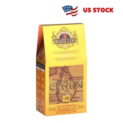 Basilur Gold Tea 100g Packet Ceylon Black Tea