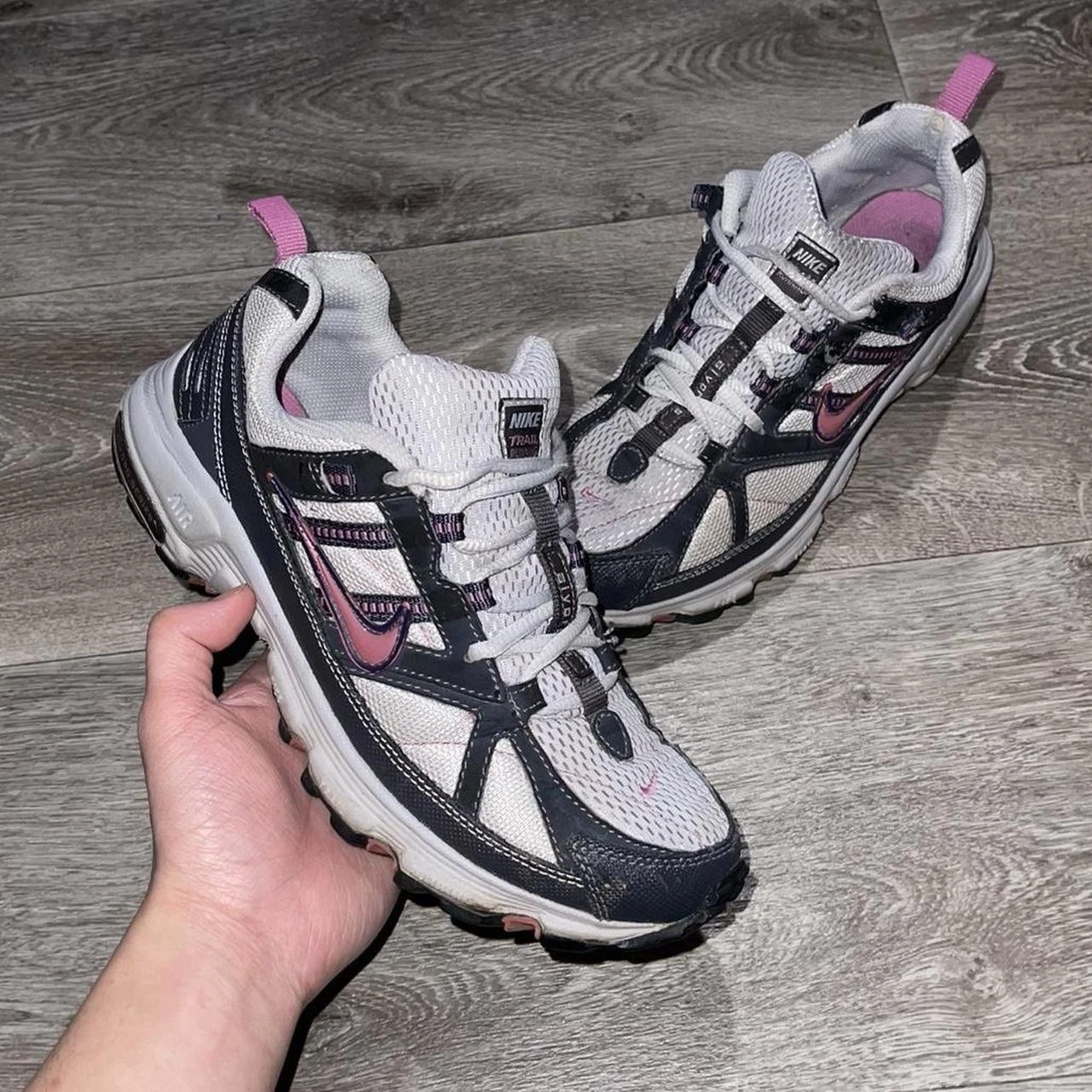 Nike‎ Air Alvord 4 Women\'s Size 8 1/2 Trail Shoes Grey Pink Gently Worn 0036 Nike Air Alvord Trail Running Shoes Women main image 4
