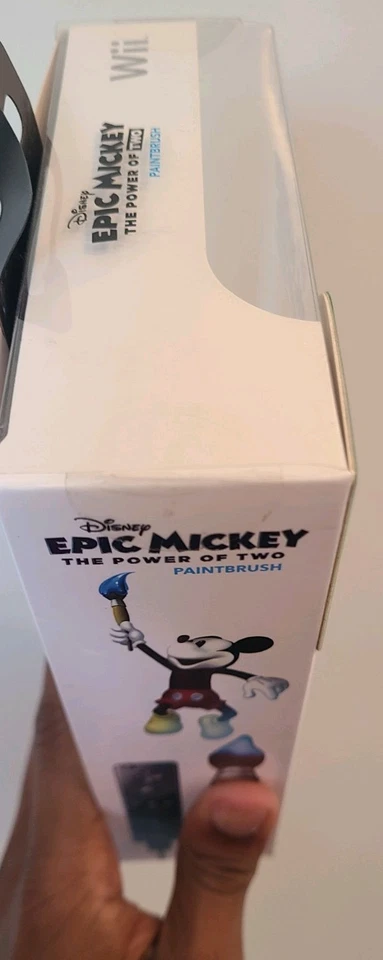 Nintendo Wii Epic Mickey Paint Brush Disney Nunchuck Controller Brand New Sealed - Image 3 of 4