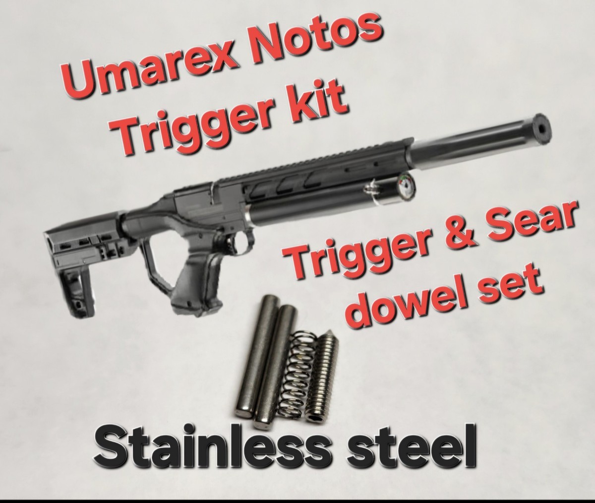 Umarex Notos (Stainless Steel Trigger Kit Replace Dowels)