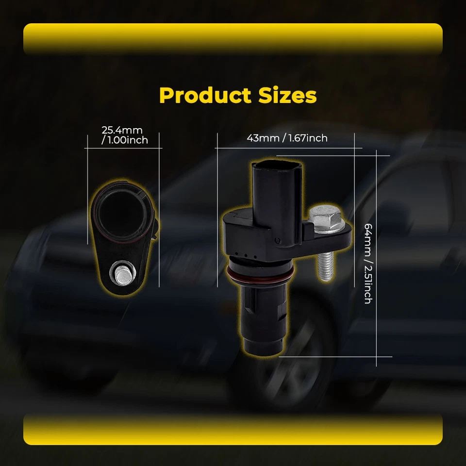 2 Camshaft & 1 Crankshaft Position Sensor For Chevy Cobalt Equinox Hhr Malibu PU - Image 3 of 4