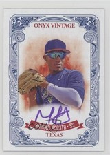 2021 Onyx Vintage Purple Ink Auto /100 Maximo Acosta #VAMA Auto 4z8