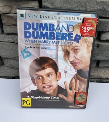 Dumb and Dumberer When Harry Met Lloyd 2003 DVD S Comedy Blockbuster Rental