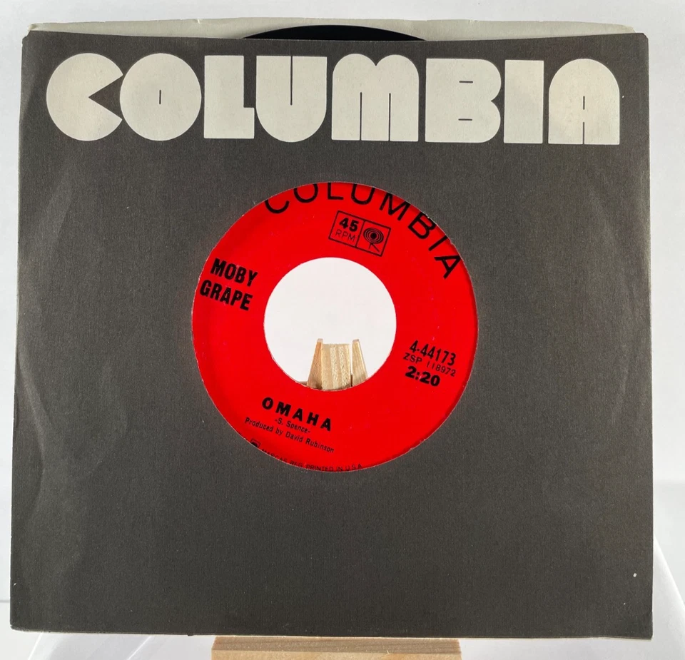 MOBY GRAPE 45 OMAHA / SOMEDAY—EX - Image 3 of 4