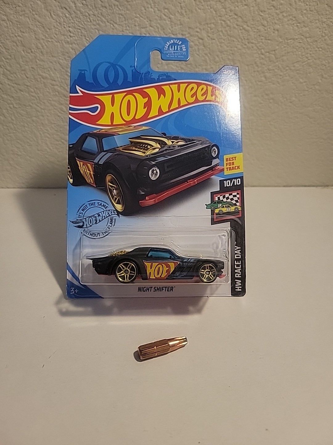 Hot Wheels 2017 Night Shifter HW Race Day  MINOR DAMAGE ON CARD SEE PICS 
