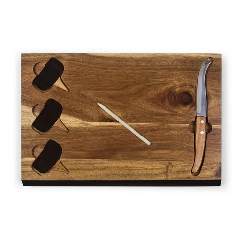 Picnic Time Delio Cheese Cutting Board and Tools - Thumbnail 3