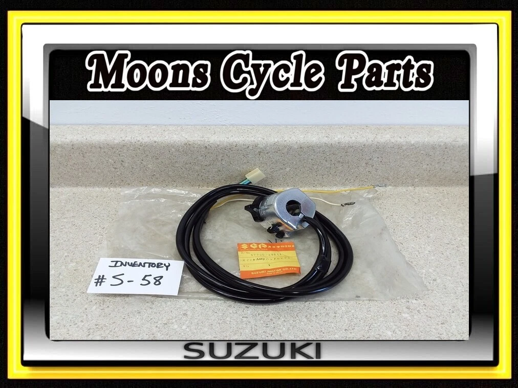 Suzuki Motorcycle & Scooter Parts & Accessories with Vintage Part