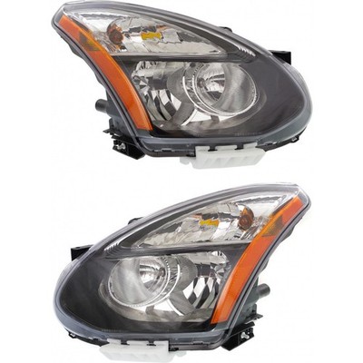 For Nissan Rogue Select Headlight 2014 2015 Pair Passenger Driver Halogen CAPA