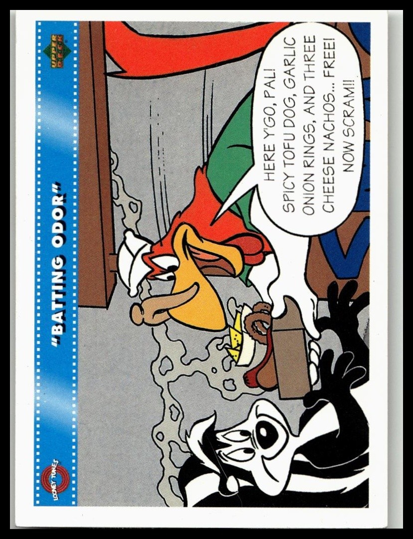 1992 Upper Deck Comic Ball 3 #5 Batting Odor