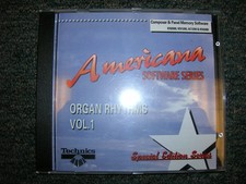 Technics KN Keyboard Software Americana Organ Rhythms Vol. 1