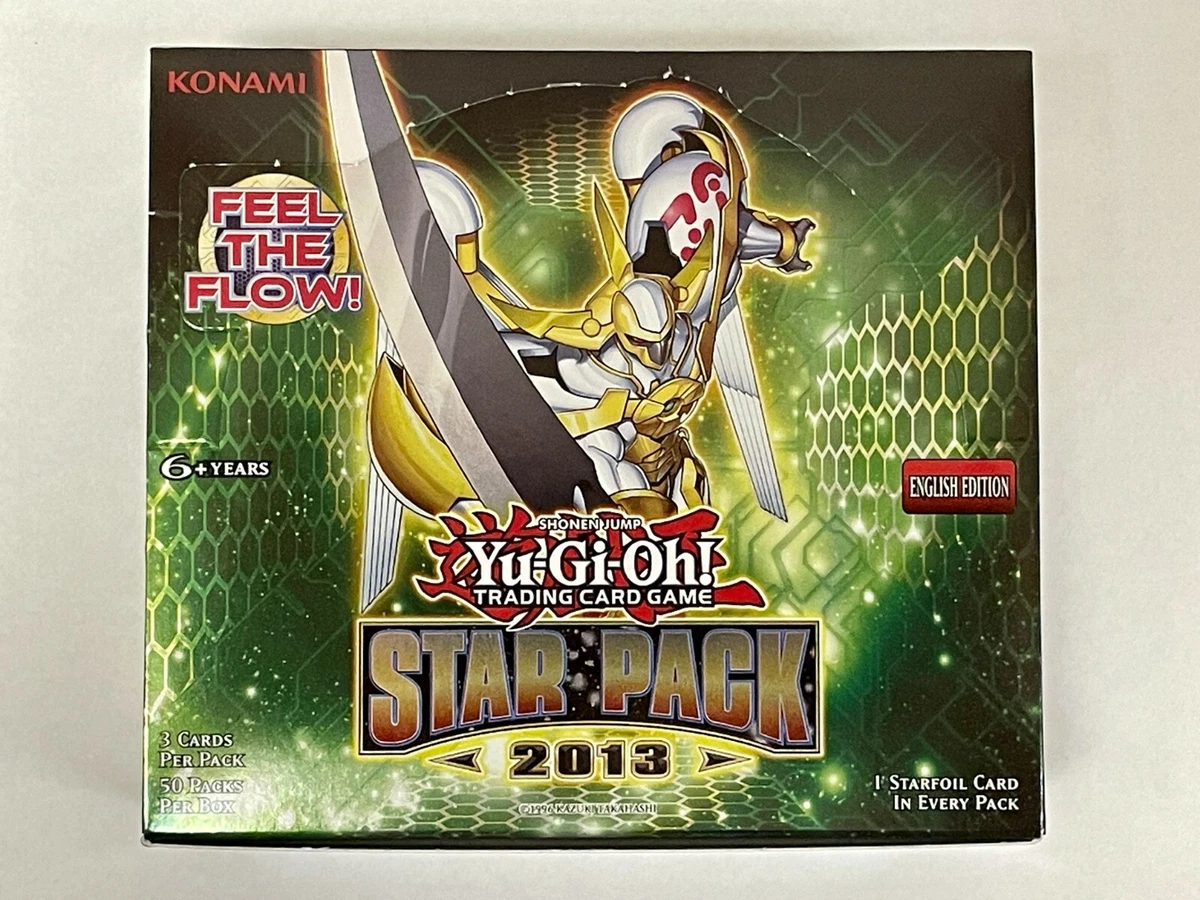 yugioh star pack 2013 booster box Sealed Pack Knight Fusion Yu-Gi-Oh! TCG Star Pack 2013