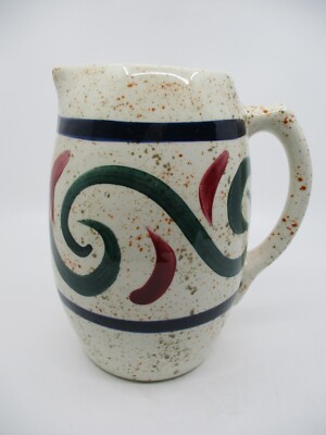 GAIL PITTMAN DELTA BLUES OVAL PITCHER - 8 3/4''   0610H