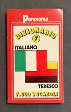 Dizionario Tascabile ITALIANO TEDESCO Mondadori Panorama vocabolario