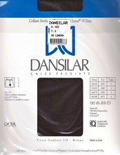 LOTTO 2 PAIA COLLANT DONNA VINTAGE CALZE DANSILAR SETIFICATO VELATISSIMO 15 RTH