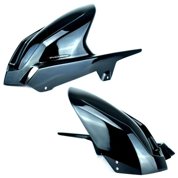 Rear Mudguard Hugger Fender Chain Guard Black for Kawasaki Z 750 2007 - 2012