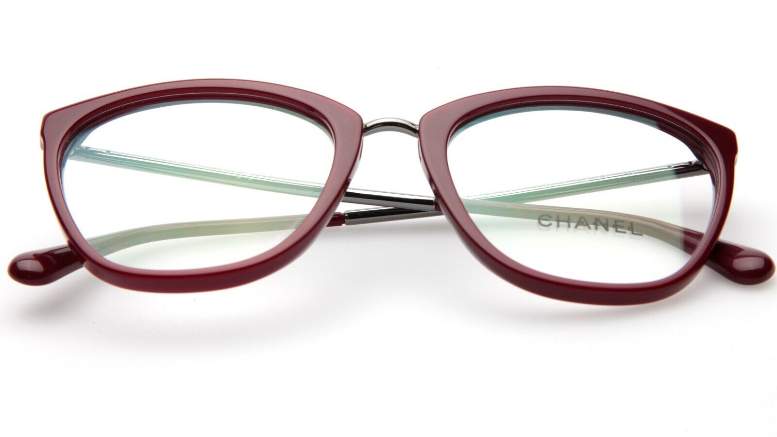 NEW CHANEL 3381 c.1612 Burgundy EYEGLASSES GLASSES FRAME 52-19-140 B43mm  Italy