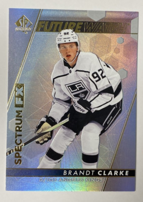 2022-23 UD SP AUTHENTIC SPECTRUM FX FUTURE WATCH LEVEL 2 BRANDT CLARKE S-70 SP