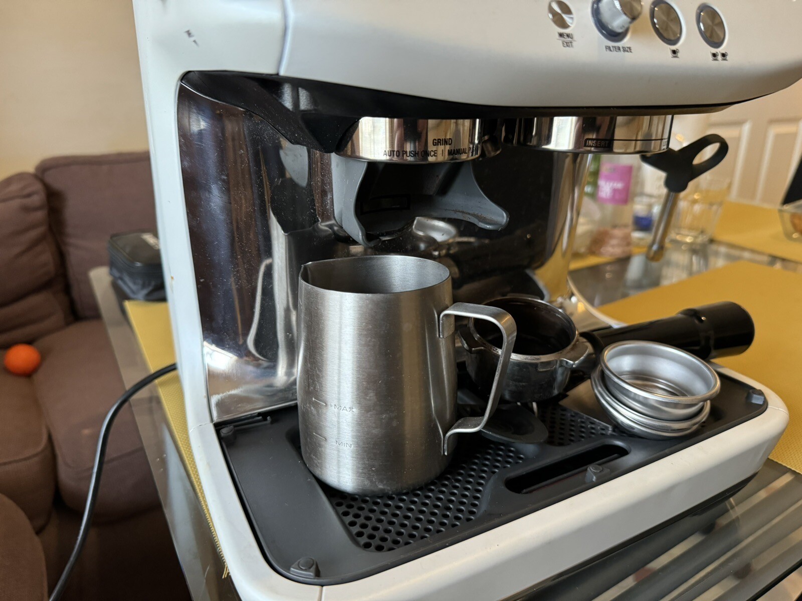 Sage The Barista Pro Coffee Espresso Maker Machine “Faulty Grinder” eBay