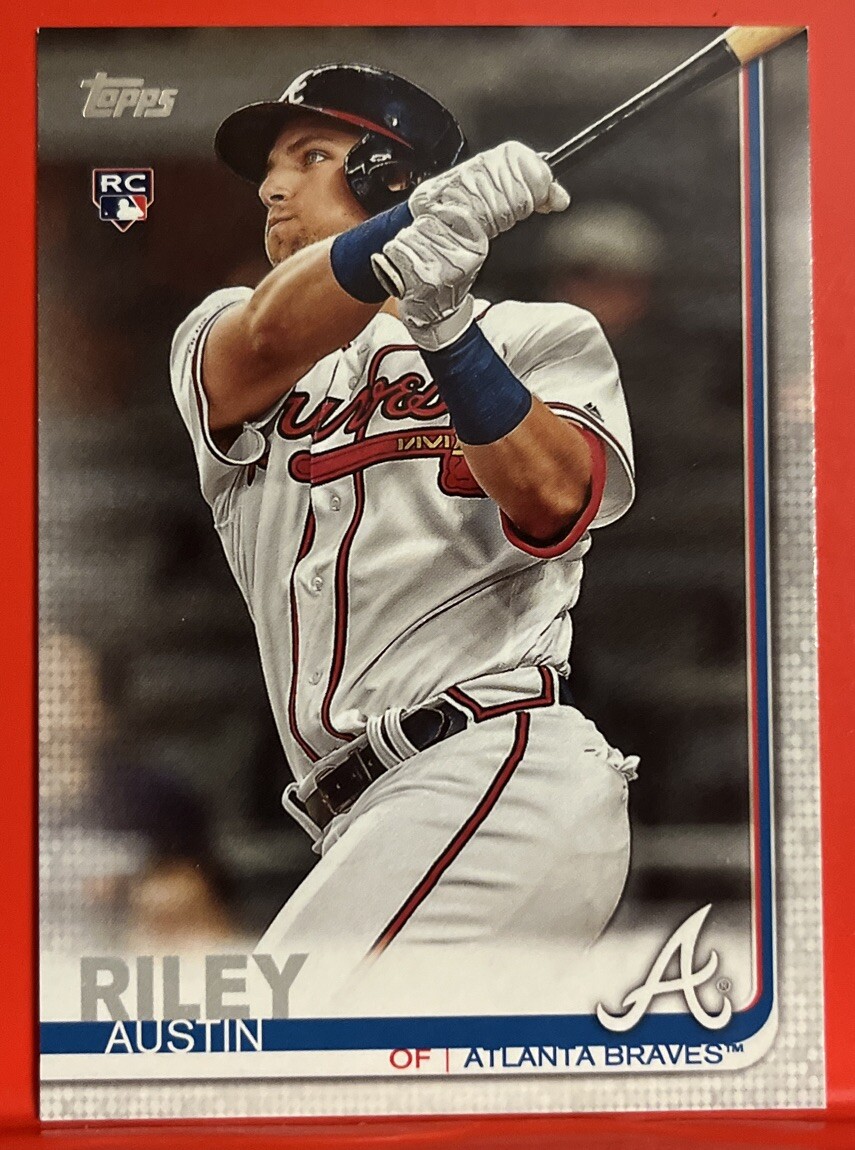 Austin Riley 2019 Topps Update Series Rookie Card #US100 Atlanta Braves