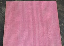 Purpleheart Raw Wood Veneer Sheet 7.5 x 48.5 inches 1/42nd thick         4672-92