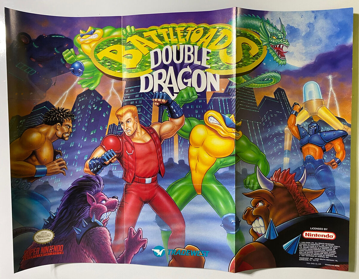 Buy Battletoads & Double Dragon for SNES