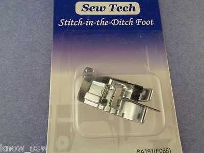 SewTech SA191 Stitch in the Ditch Foot Singer,Kenmore,New Home,Babylock,Brother