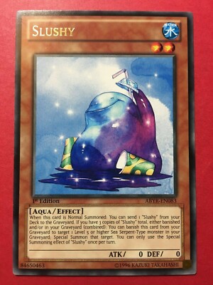 Yu-gi-oh! Slushy - ABYR-EN083 - Rare - 1st Edition - Mint/NM X1 | eBay