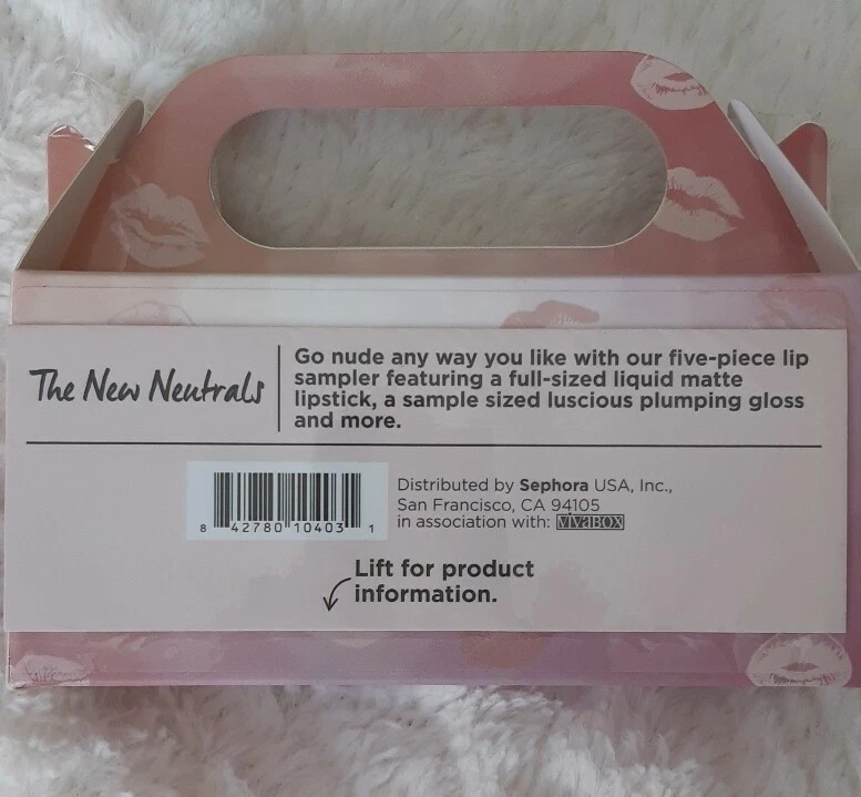 SEPHORA FAVORITES ~ THE NEW NEUTRALS ~ LIP SAMPLER SET OF 5 NEW IN BOX~VALUE $69 - Image 3 of 3