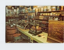Postcard Replica of General Store Har-Ber Village Mercantile Oklahoma USA