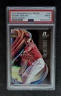 2018 Bowman Platinum Shohei Ohtani w/glove #34 Angel/Dodger Rookie Card RC PSA 9