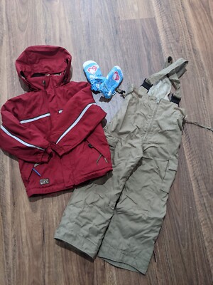 Phenix Ski Wear, Jacket And Pants, Unisex Color, For 3-6 Yrs Old, Free Gloves