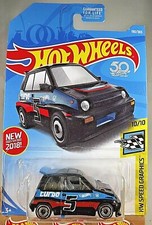 2018 Hot Wheels #190 Speed Graphics 10/10 '85 HONDA CITY TURBO II Black w/AD Sp
