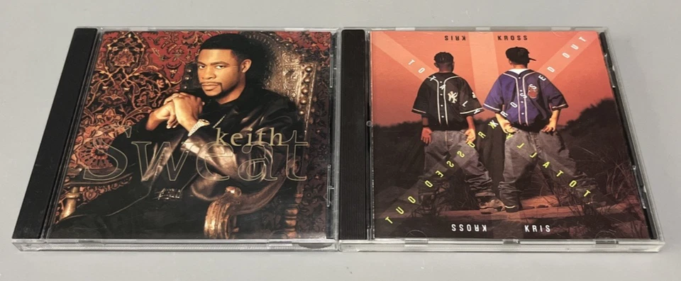 Classic 90's Pop R&B 8 CD Lot -New Edition, Keith Sweat, Kris Kross, Bobby Brown Foto 2 de 4