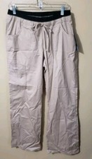 Cherokee Workwear Scrubs Men's Medium Drawstring Cargo Pant 24001 Kakw Khaki NWT