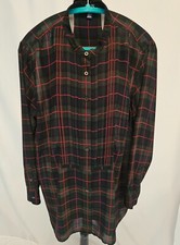 Chaps blouse, great for Xmas times nice material size L T46