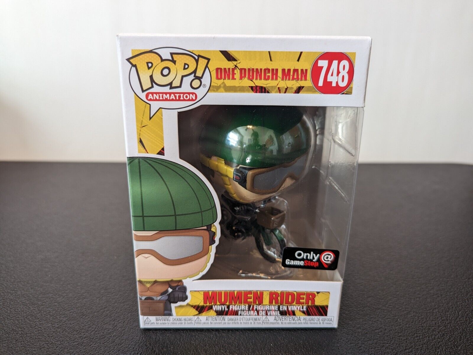 Funko Pop! One Punch Man - Mumen Rider #748 GameStop Exclusive