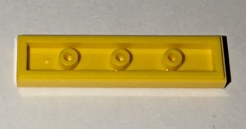 LEGO Azulejo Amarillo 1x4 con Bob Esponja Pantalones Cuadrados Entrar Letrero Pieza Parte 2431pb116 Foto 2 de 2