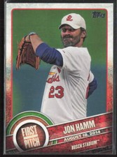 2015 Topps #FP-18 Jon Hamm First Pitch