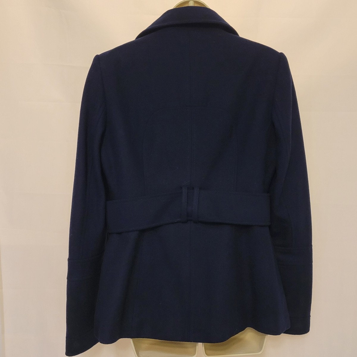 Bibiy. VICTORIA COAT ネイビー Victoria - Women's Coat - Navy Wool | Fairfax & Favor