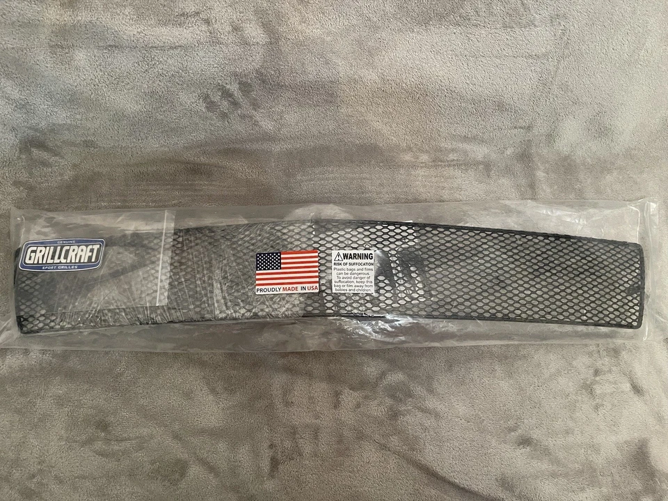 Grillcraft For 2002 2004 Acura RSX. Black Complete Lower 3 Piece Set. BRAND NEW! - Image 3 of 4