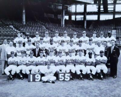 BROOKLYN DODGERS 1955 Team 8 x 10 Photo Print Poster Man Cave | eBay