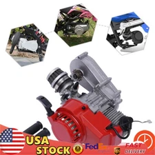 2 Stroke HP Racing Engine Motor 49cc 47cc 50cc Pocket/Quad/Dirt Bike Pull Start