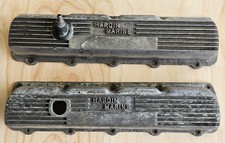 455 Oldsmobile Hardin Marine Finned Aluminum Valve Covers No Reserve